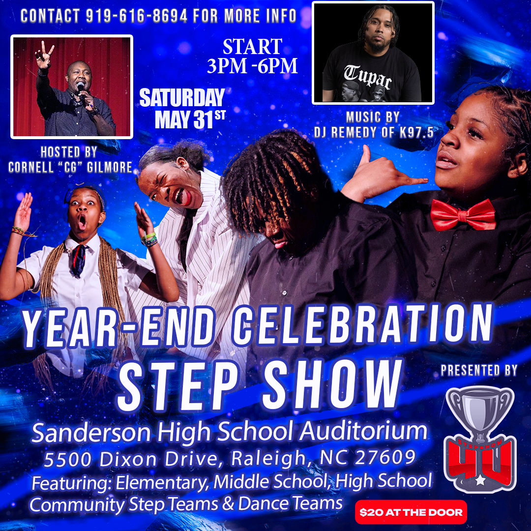 2025 Raleigh NC Year-End Stepshow