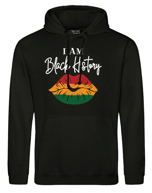I AM BLACK HISTORY LIPS Hoodie