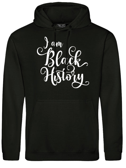 I am Black History Script Hoodie