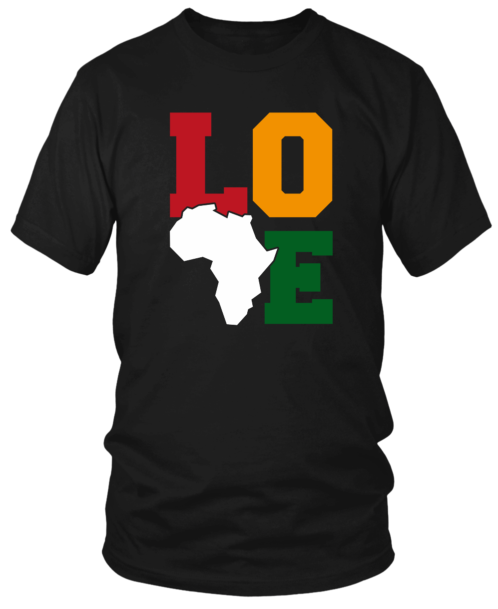 LOVE FROM AFRICA T-SHIRTS