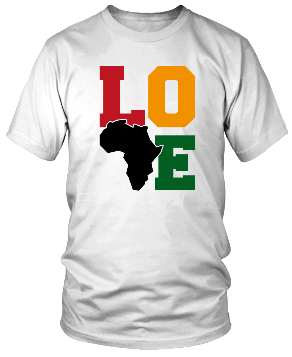 LOVE FROM AFRICA T-SHIRTS