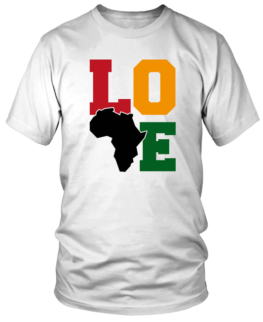 LOVE FROM AFRICA T-SHIRTS
